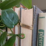 Hand-stamped Birth Flower Bar Bracelet {Single}