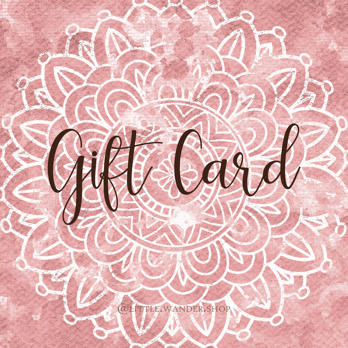 Gift Card Little Wander Shop