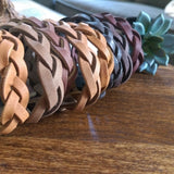 Braided Leather Bracelets {SM}