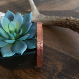 Set of Hammered Metal Cuff Bracelet {Set}