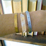 Moon Phase Metal Cuff Bracelet {Hypoallergenic Aluminum}