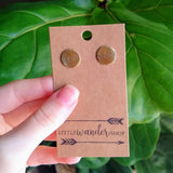 Mountain Range Stud Earrings