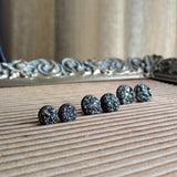 Crushed Pyrite Earrings