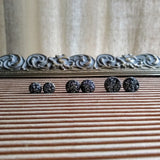 Crushed Pyrite Earrings