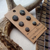 Crushed Pyrite Earrings