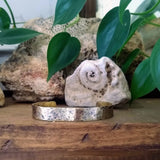 Hammered Metal Cuff Bracelet {Brass}