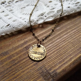 Mama Disc Necklace