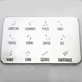 Constellation Hand-stamped Stud Earrings {Copper}