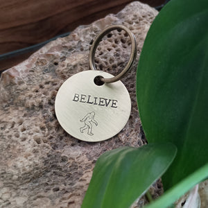 Bigfoot Believer Keytag