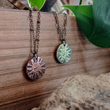 Woodland Stargazing Disc Pendant Necklace