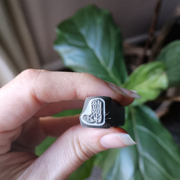 Cowboy Boot Pendant necklace