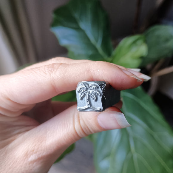 Palm Tree Pendant Necklace