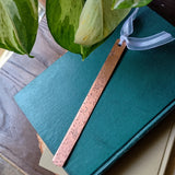 Hand-stamped Metal Bookmark