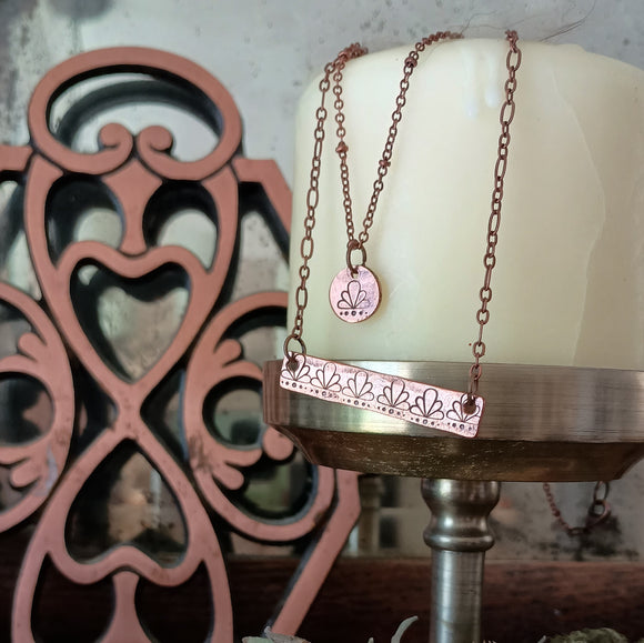 Western Fancy Print Necklace