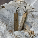 Western Fancy Bar Earrings