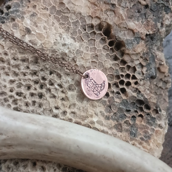 Cowboy Boot Pendant Necklace