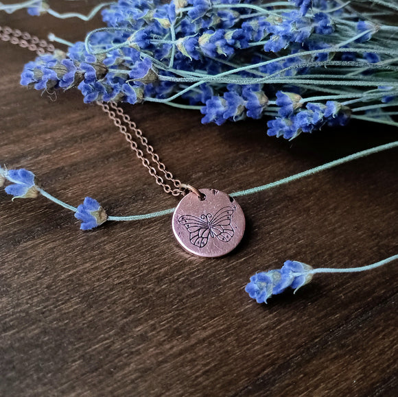 Butterfly Pendant Necklace