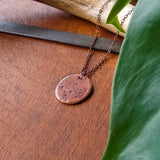 Bouquet Oval Pendant Necklace