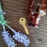 Vintage Key - Lavender Stems