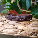Braided Leather Bracelets {Cocoa}
